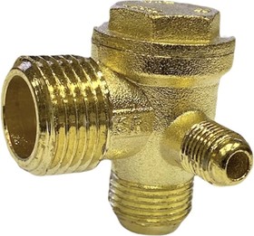 Обратный клапан для компрессора резьба наружняя F1/2"XF3/8"X1/8"