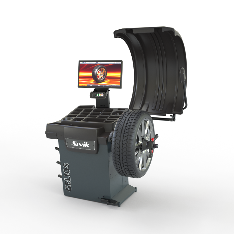 Балансировочный станок СИВИК СБМП-60/3D Plus Gelios  УЗ + ТЛУ серый