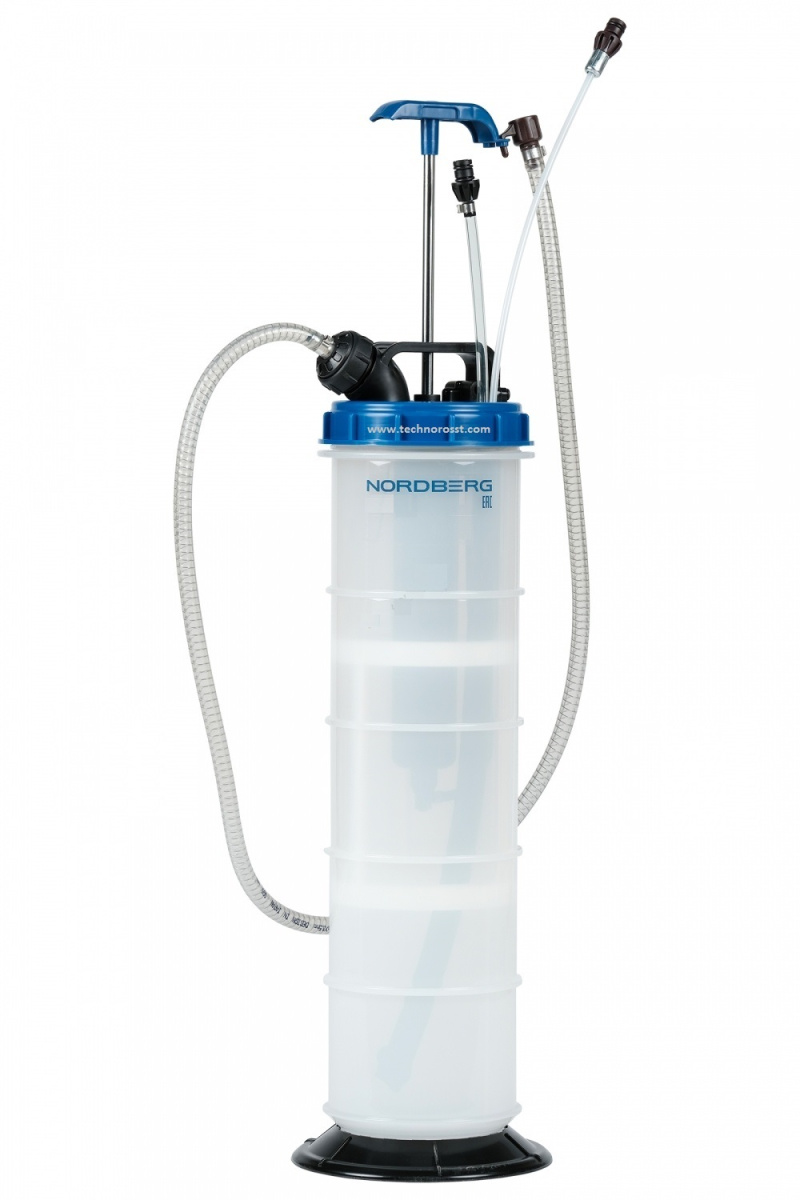 Установка для сбора масла с ручным приводом, 7,5 л NORDBERG NO2308