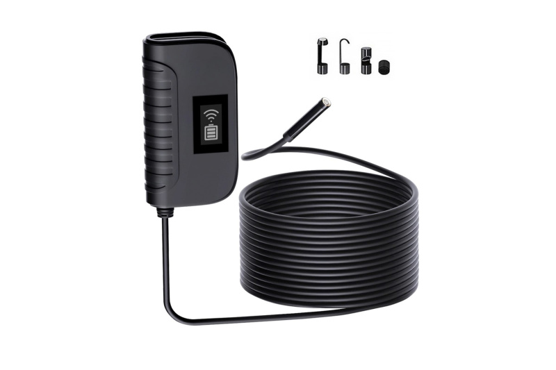 Видеоэндоскоп WIFI, 1Мп, 1280x720, 3.5м, 8мм зонд iCartool IC-V100