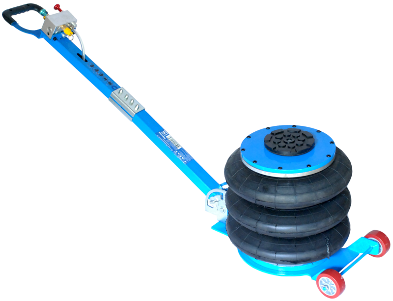 Домкрат 5т 3-секционный пневматический с ручкой AE&T T08105A