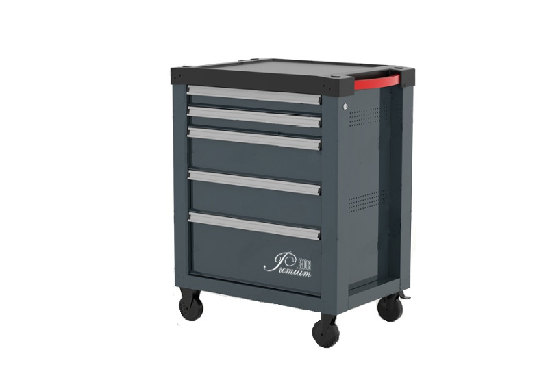 Тележка инструментальная "Premium" с 5 ящиками FERRUM 12.305-7016