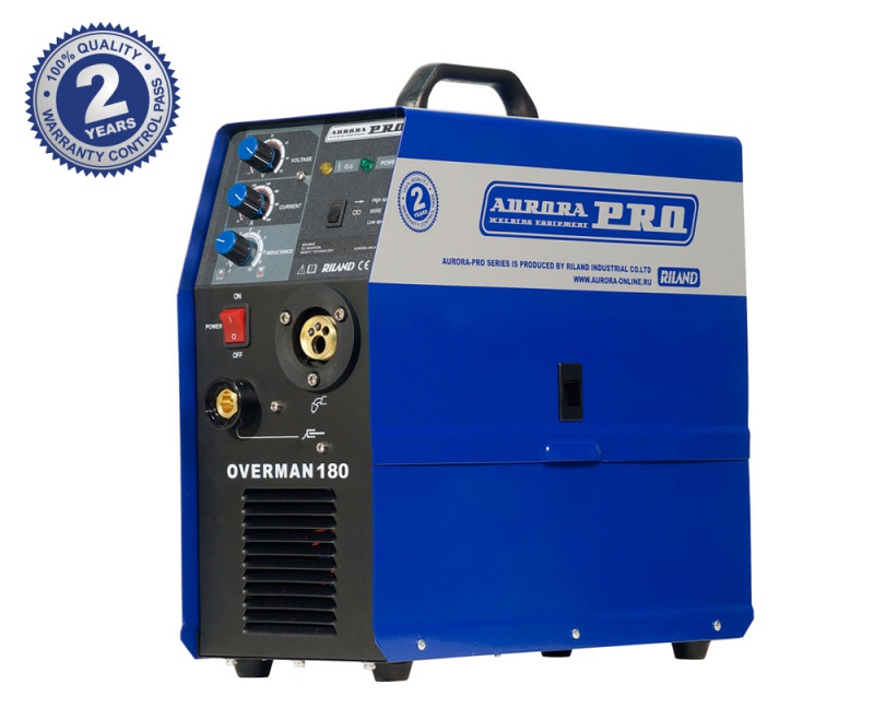 Сварочный инверторный полуавтомат Aurora PRO OVERMAN 180 10041
