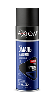 Эмаль матовая акриловая 1К чёрная 650 мл AXIOM A9681-2